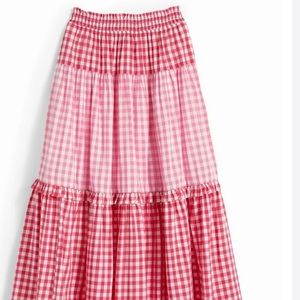 Draper James gingham skirt in gingham